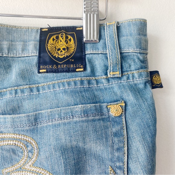 Rock and Republic Low-Rise Flare Jeans - Picture 7 of 14